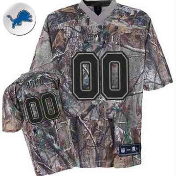 Custom Detroit Lions camo Camo jersey
