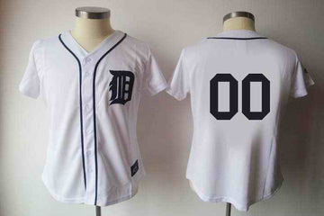 Custom Detroit Tigers white jersey
