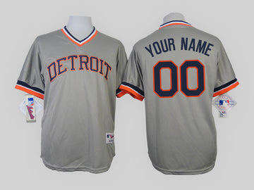 Detroit Tigers gray jersey