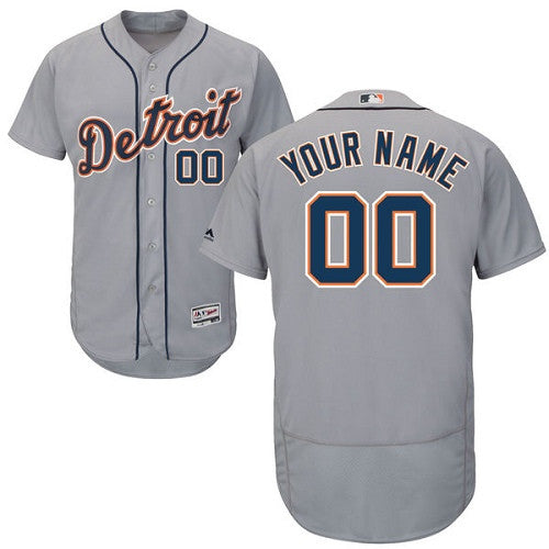 Detroit Tigers gray jersey
