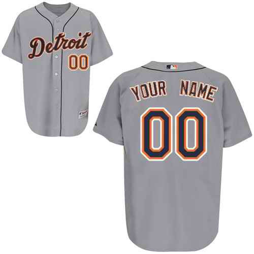 Detroit Tigers grey jersey