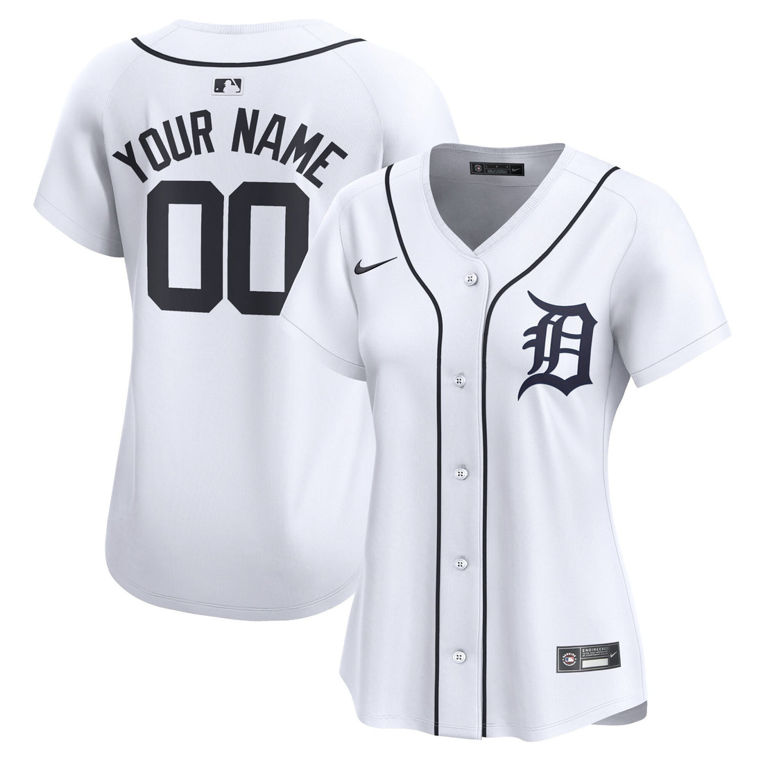 Detroit Tigers white Limited jersey