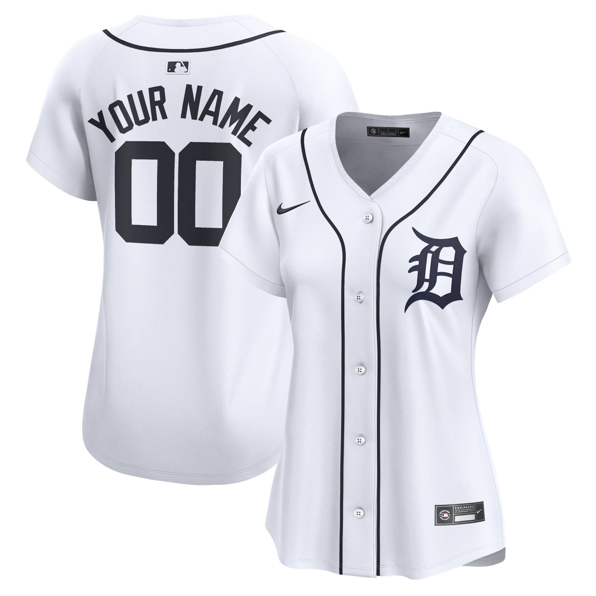 Detroit Tigers white Limited jersey