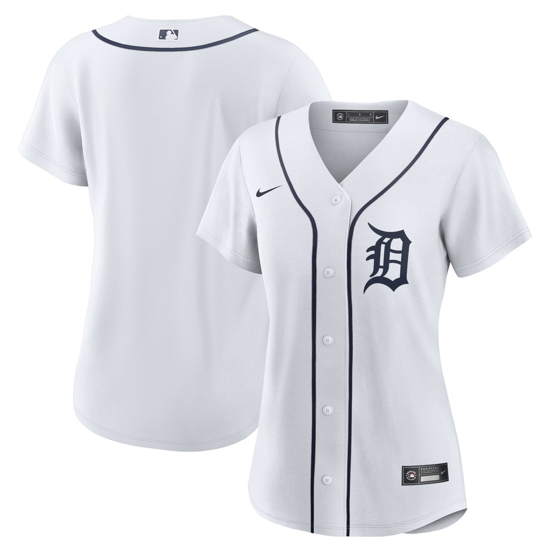 Detroit Tigers white Home jersey