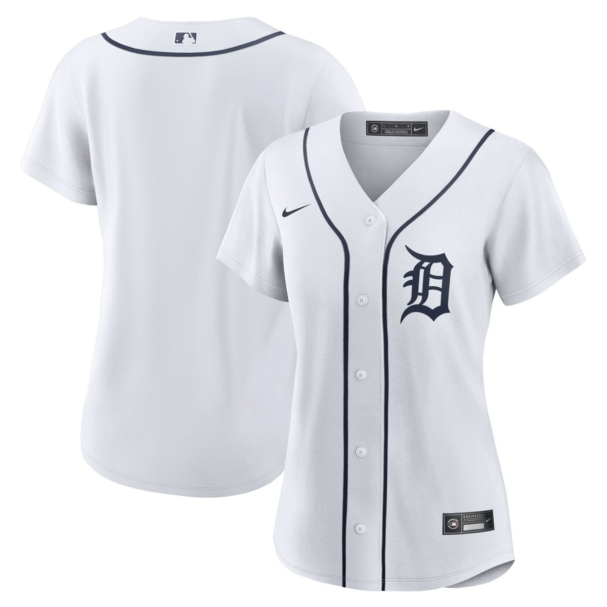 Detroit Tigers white Home jersey