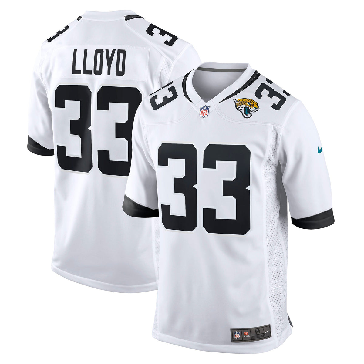 Devin Lloyd Jacksonville Jaguars white Game jersey