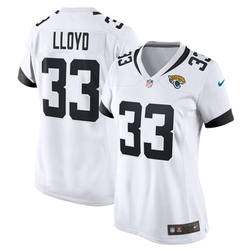 Devin Lloyd Jacksonville Jaguars white Game jersey