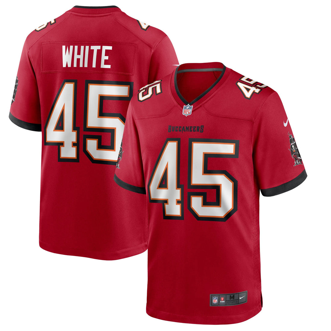 Devin White Tampa Bay Buccaneers red Game jersey