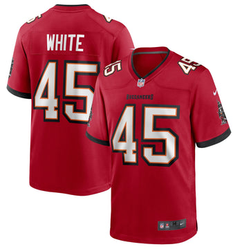 Devin White Tampa Bay Buccaneers red Game jersey