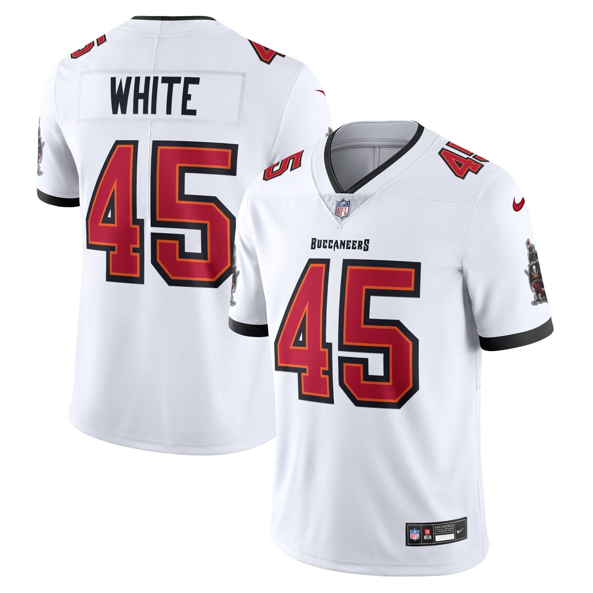 Devin White Tampa Bay Buccaneers white Untouchable jersey