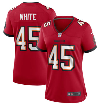 Devin White Tampa Bay Buccaneers red Game jersey