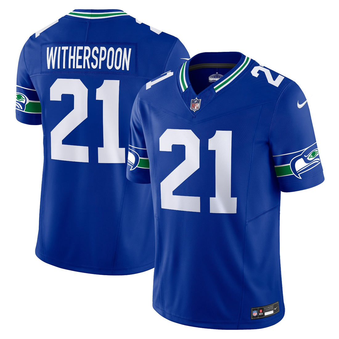 Devon Witherspoon Seattle Seahawks royal Vapor jersey