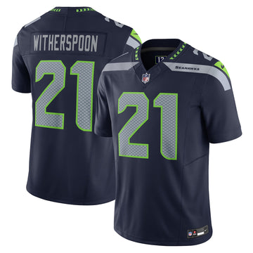 Devon Witherspoon Seattle Seahawks navy Vapor jersey