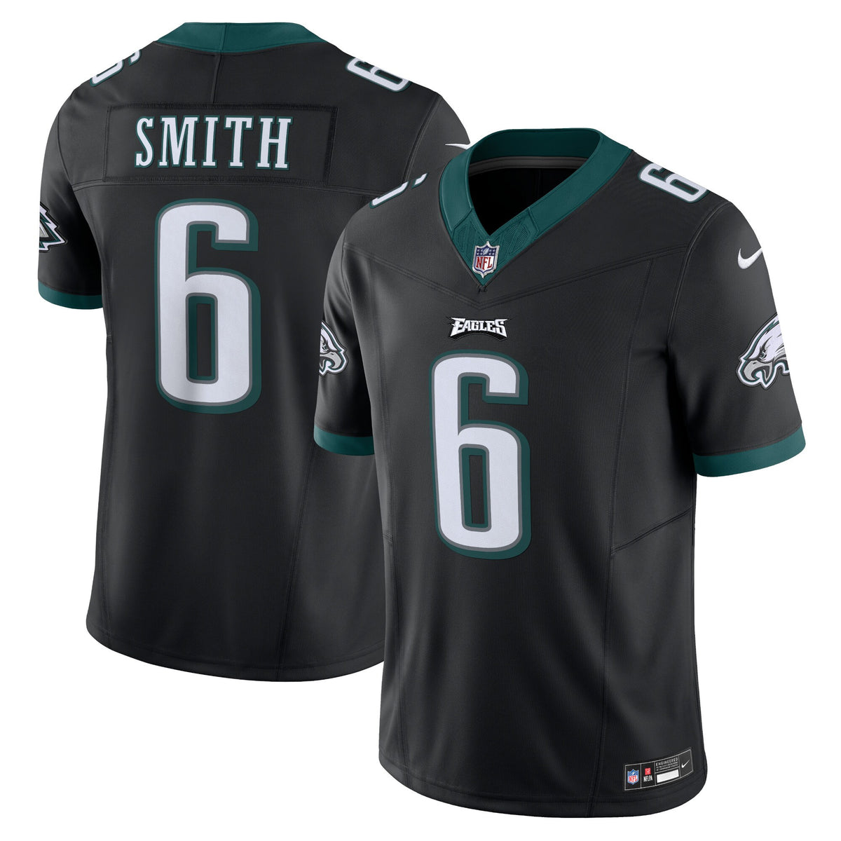 Devonta Smith Philadelphia Eagles black Vapor jersey