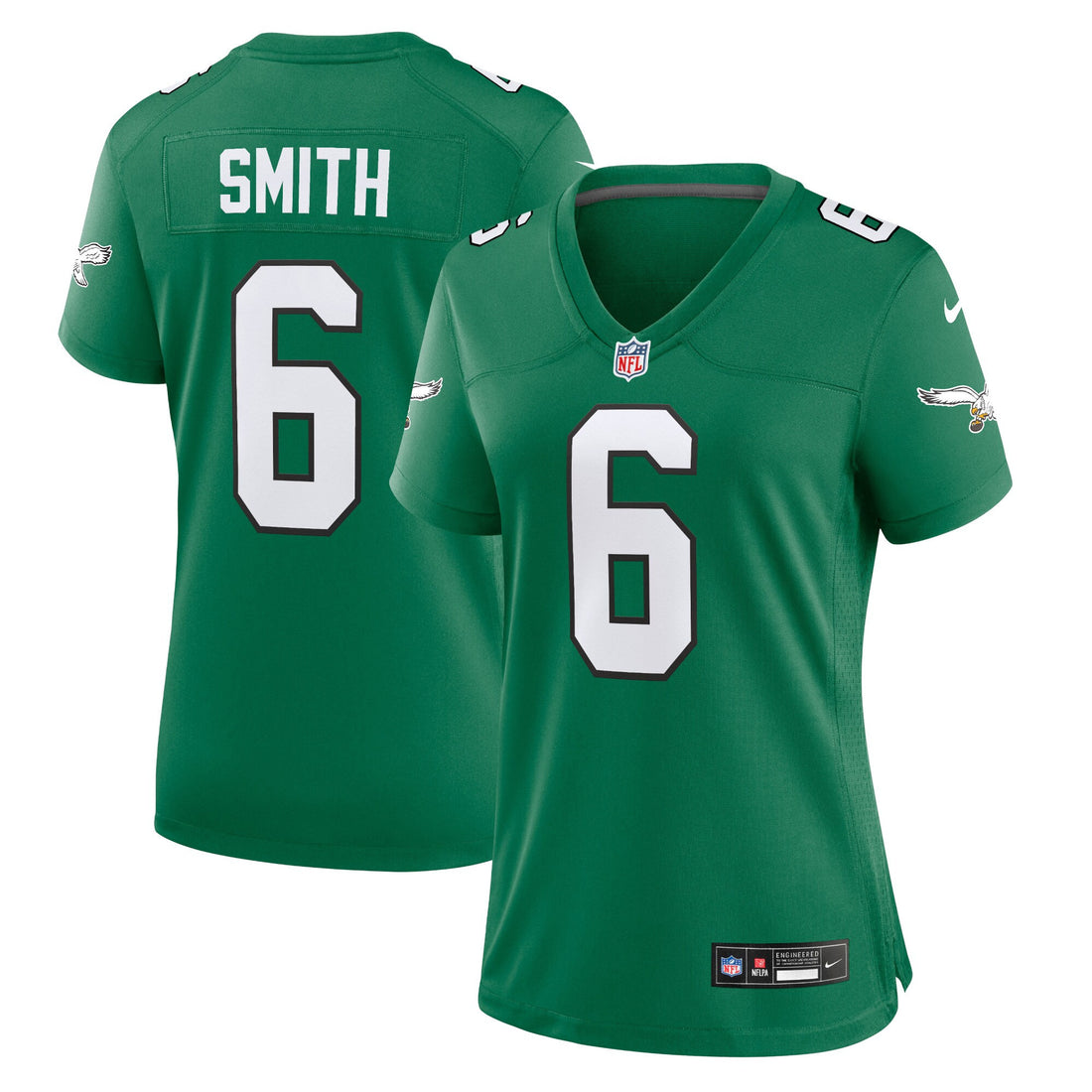 Devonta Smith Philadelphia Eagles green jersey