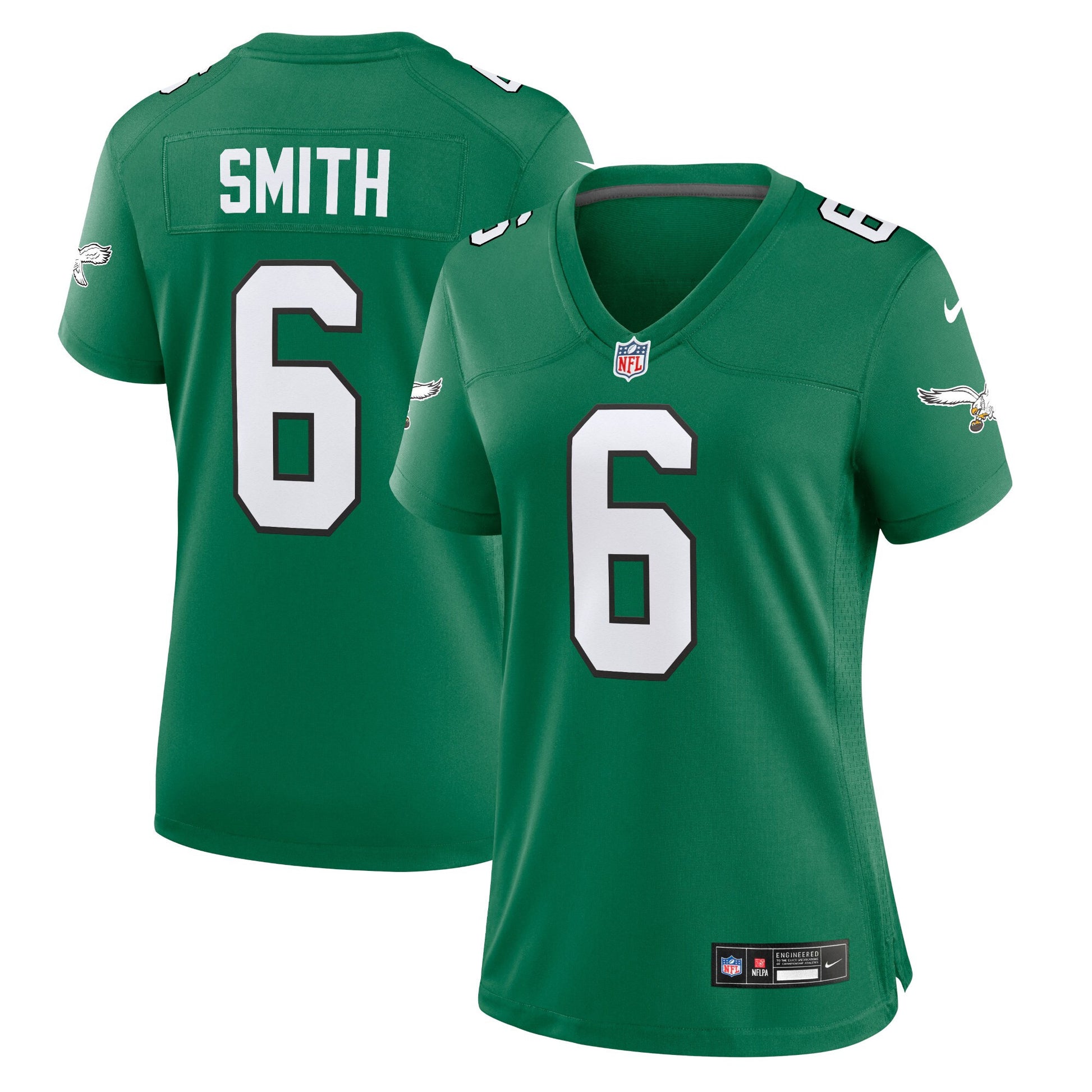 Devonta Smith Philadelphia Eagles green jersey