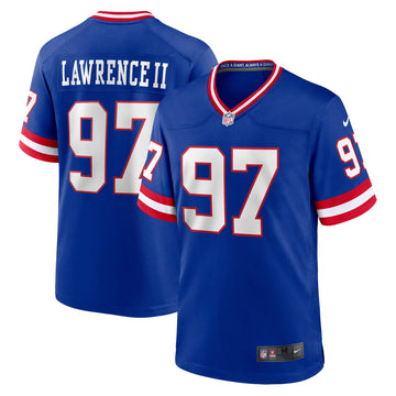 Dexter Lawrence Ii New York Giants royal Game jersey