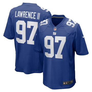 Dexter Lawrence Ii New York Giants royal Game jersey