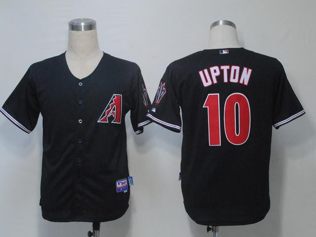 Upton Arizona Diamondbacks black jersey