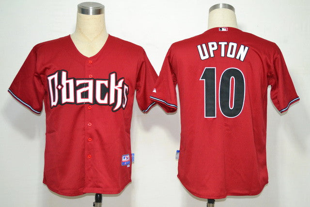 Upton Arizona Diamondbacks red jersey