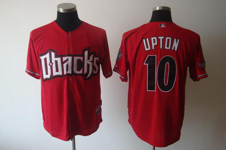 Upton Arizona Diamondbacks red jersey