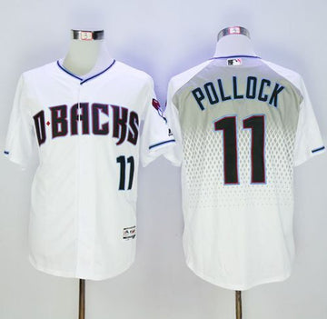A. J. Pollock Arizona Diamondbacks white jersey