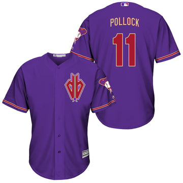 A.J. Pollock Arizona Diamondbacks purple jersey