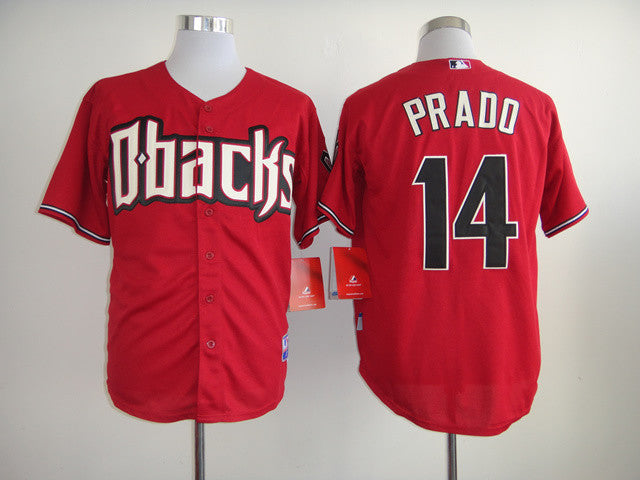 Prado Arizona Diamondbacks red jersey