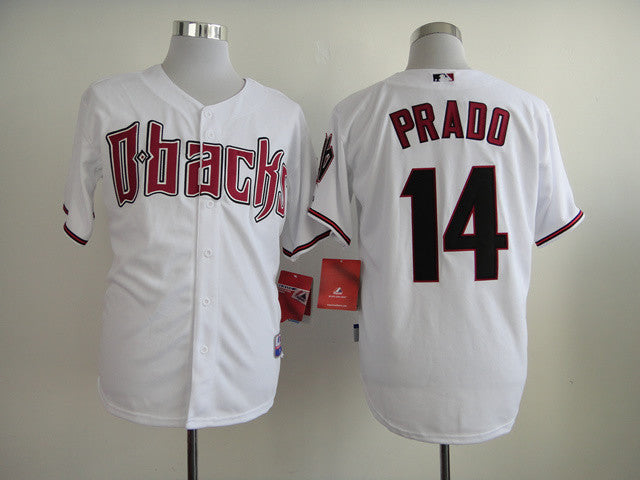Prado Arizona Diamondbacks white jersey