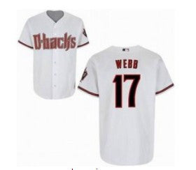 Webb Arizona Diamondbacks white jersey