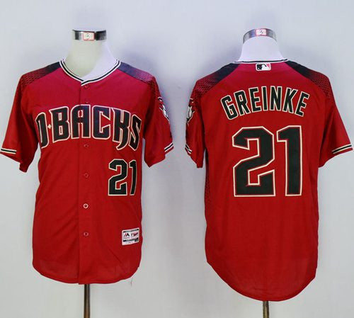Zack Greinke Arizona Diamondbacks red jersey