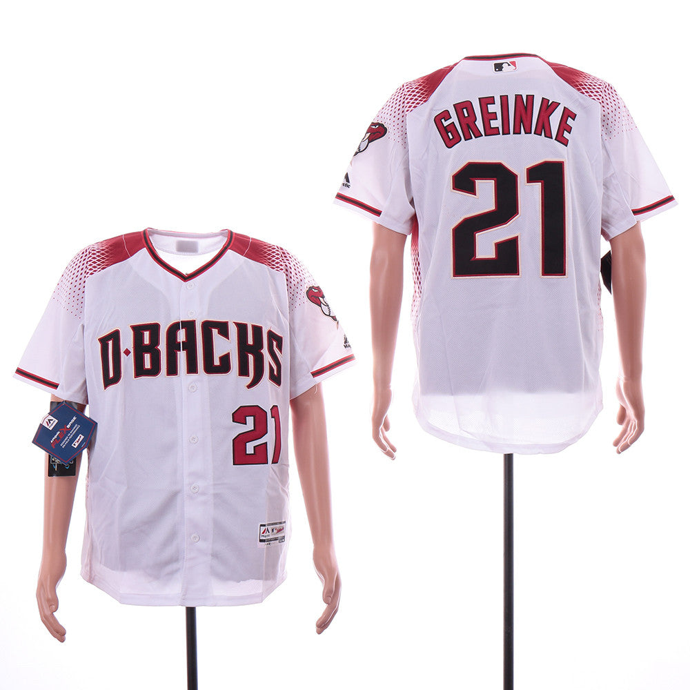 Zack Greinke Arizona Diamondbacks white jersey