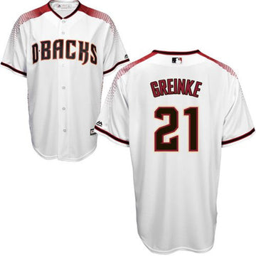 Zack Greinke Arizona Diamondbacks white jersey