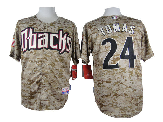 Tomas US Flag Arizona Diamondbacks camo Camo jersey