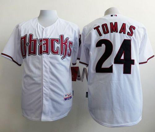 Yasmany Tomas Arizona Diamondbacks white jersey