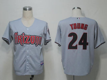 Young Arizona Diamondbacks grey jersey