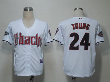Young Arizona Diamondbacks white jersey