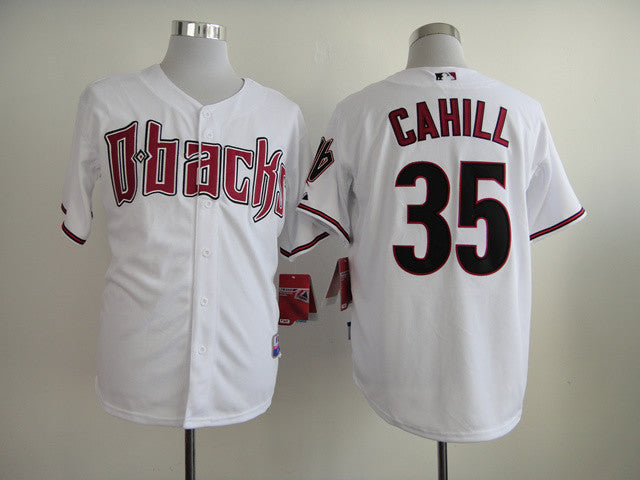 Cahill Arizona Diamondbacks white jersey