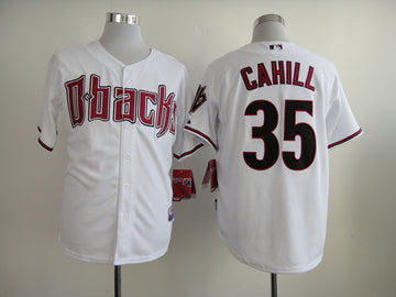 Cahill Arizona Diamondbacks white jersey