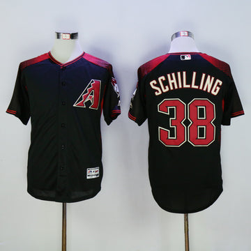 Curt Schilling Arizona Diamondbacks black jersey