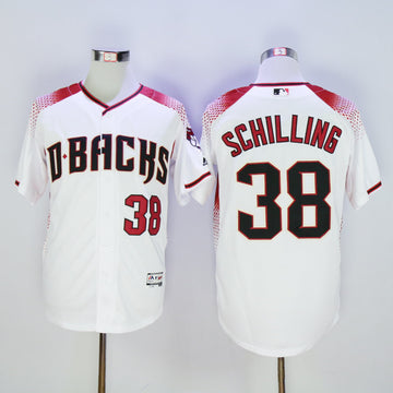 Curt Schilling Arizona Diamondbacks white jersey