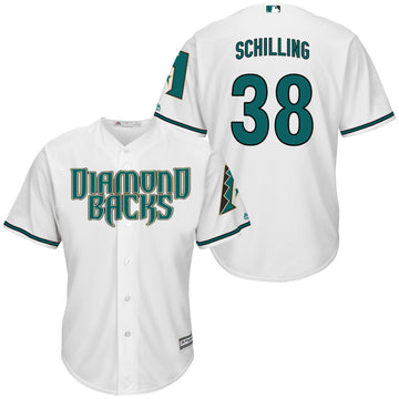 Curt Schilling Arizona Diamondbacks white jersey