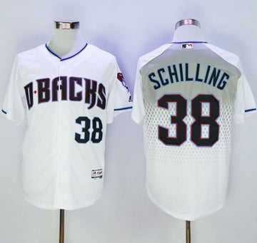 Curt Schilling Arizona Diamondbacks white jersey
