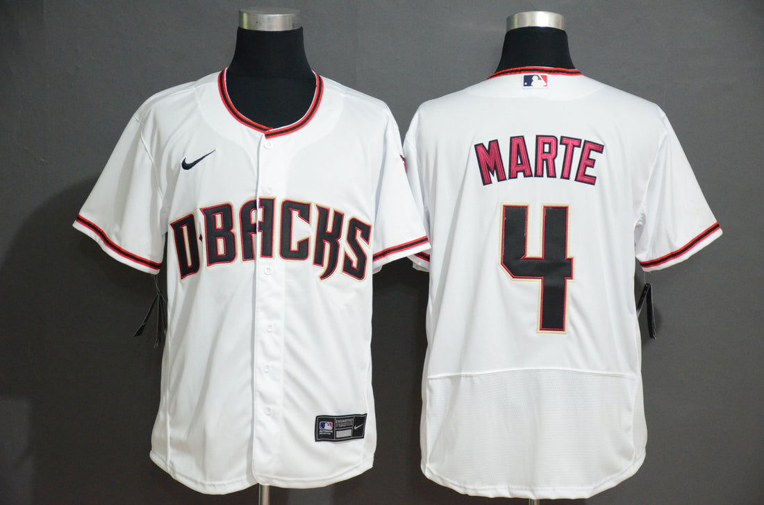 Ketel Marte Arizona Diamondbacks white jersey