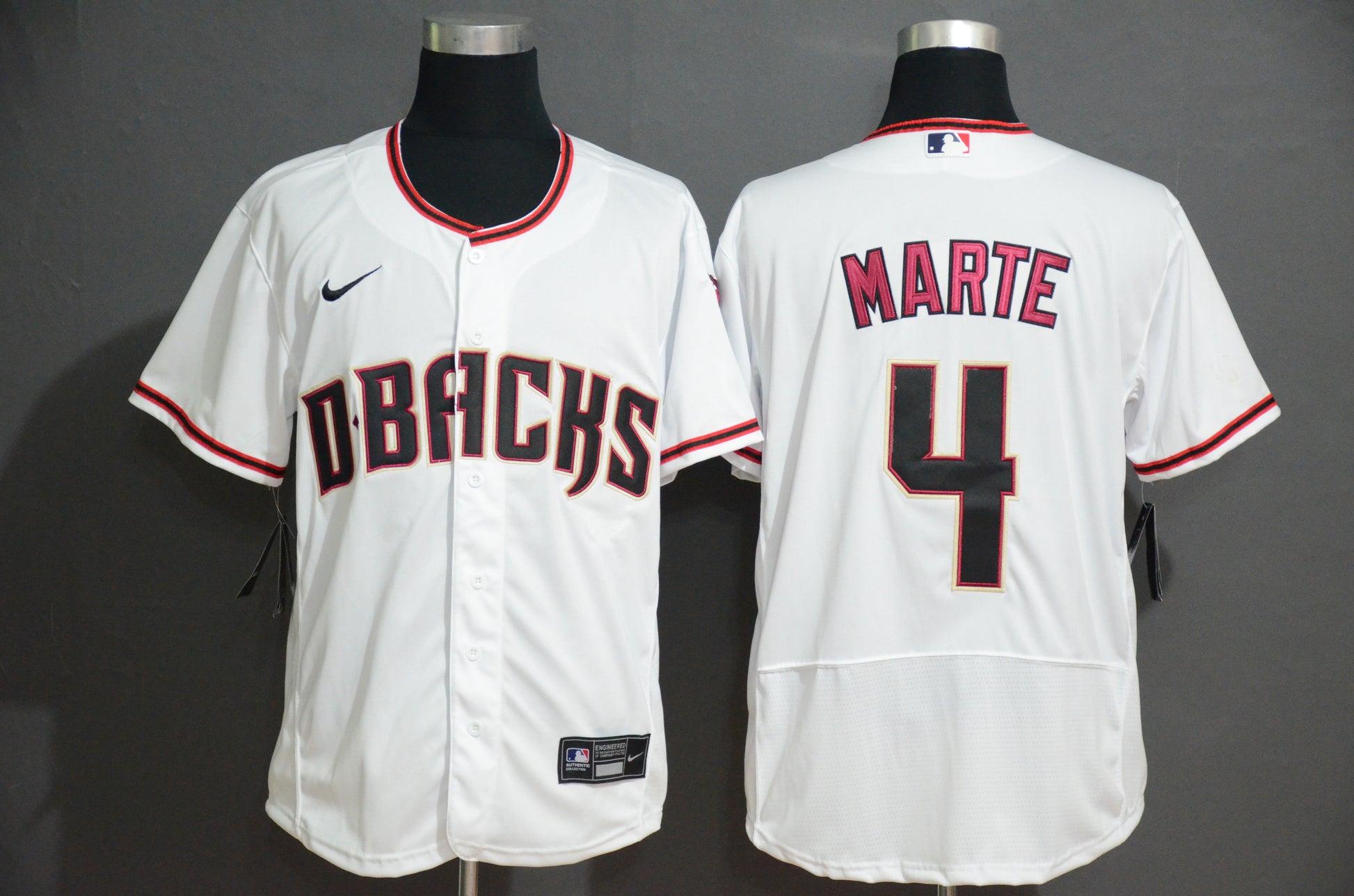 Ketel Marte Arizona Diamondbacks white jersey