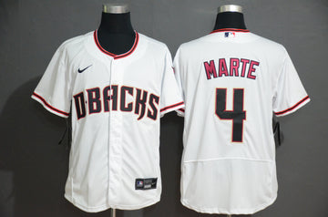 Ketel Marte Arizona Diamondbacks white jersey
