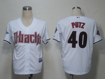 J.J Putz Arizona Diamondbacks white jersey