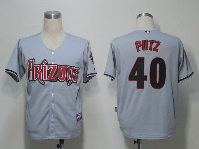 Putz Arizona Diamondbacks grey jersey