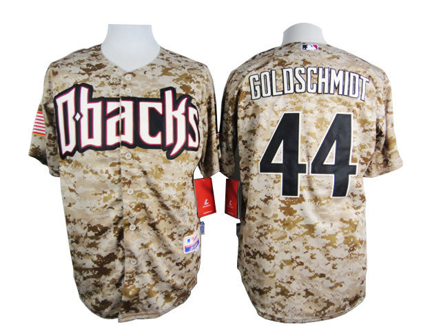 Goldschmidt US Flag Arizona Diamondbacks camo Camo jersey