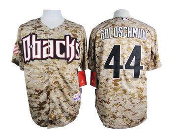 Goldschmidt US Flag Arizona Diamondbacks camo Camo jersey